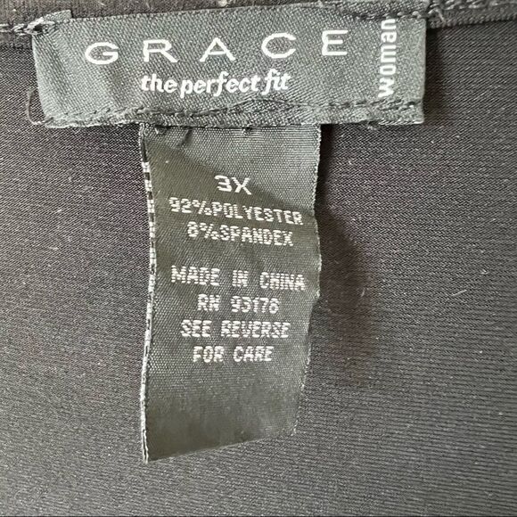 Grace The Perfect Fit Black Long Sleeve Tunic - Picture 3 of 5